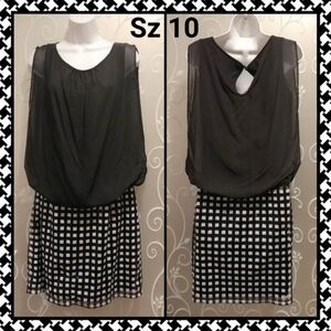 WOMENS RETRO CHIC DRESS SIZE 10